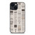 OLD NEWSPAPER PATTERN iPhone 14 Plus Case Cover