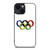 OLYMPIC RINGS LOGO iPhone 14 Plus Case Cover