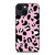 PINK LEOPARD PATTERN iPhone 14 Plus Case Cover