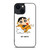 SHIN CHAN X OFF WHITE iPhone 14 Plus Case Cover