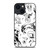 SPACE DOG WHITE PATTERN iPhone 14 Plus Case Cover