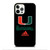 UM MIAMI HURRICANES ICON iPhone 12 Pro Case Cover