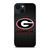 UNIVERSITY GEORGIA CARBON SYMBOL iPhone 14 Plus Case Cover