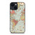 VINTAGE MAP iPhone 14 Plus Case Cover
