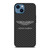 ASTON MARTIN LOGO PATTERN iPhone 14 Case Cover