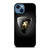 BLACK LAMBORGHINI LOGO iPhone 14 Case Cover
