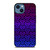 BLACK MAMBA PURPLE PATTERN iPhone 14 Case Cover