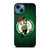 BOSTON CELTICS WOODEN LOGO iPhone 14 Case Cover