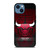 CHICAGO BULLS SYMBOL iPhone 14 Case Cover