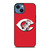 CINCINNATI REDS SYMBOL iPhone 14 Case Cover