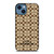 COACH NEW YORK BROWN iPhone 14 Case Cover