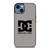 DC SHOE CO USA LOGO GREY iPhone 14 Case Cover
