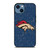 DENVER BRONCOS BROKEN LOGO iPhone 14 Case Cover