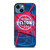 DETROIT PISTONS LOGO JERSEY iPhone 14 Case Cover