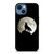 FULL MOON WOLF SILHOUETTE iPhone 14 Case Cover