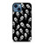 GHOST FACE PATTERN iPhone 14 Case Cover