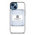 GIVENCHY PARIS LIGHT BLUE iPhone 14 Case Cover GIVENCHY PARIS LIGHT BLUE iPhone 14 Case Cover
