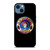 GRATEFUL DEAD BADGE ART iPhone 14 Case Cover GRATEFUL DEAD BADGE ART iPhone 14 Case Cover