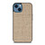 KHAKI FABRIC iPhone 14 Case Cover