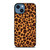 LEAPARD BROWN PATTERN iPhone 14 Case Cover LEAPARD BROWN PATTERN iPhone 14 Case Cover