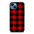 LUMBERJACK TARTAN PATTERN iPhone 14 Case Cover