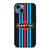 MARTINI RACING TEAM CARBON iPhone 14 Case Cover