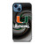 MIAMI HURRICANES ICON iPhone 14 Case Cover