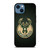 MILWAUKEE BUCKS WOODEN LOGO iPhone 14 Case Cover