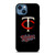 MINNESOTA TWINS BASEBALL LOGO iPhone 14 Case Cover