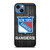 NEW YORK RANGERS WOODEN LOGO iPhone 14 Case Cover