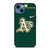 OAKLAND ATHLETICS LOGO iPhone 14 Case Cover