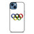 OLYMPIC RINGS LOGO iPhone 14 Case Cover