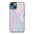 PASTEL COLOR ABSTRACT LIQUID iPhone 14 Case Cover