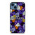 PURPLE FLOWERS COACH NEW YORK iPhone 14 Case Cover