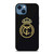 REAL MADRID CF LOGO BLACK iPhone 14 Case Cover
