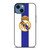 REAL MADRID FOOTBALL LOGO iPhone 14 Case Cover