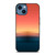 SEA SUNSET GRADIENT iPhone 14 Case Cover