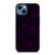 STYLISH HEXAGONAL VIOLET PATTERN iPhone 14 Case Cover
