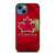 TEAM CANADA HOCKEY LOGO MARBLE iPhone 14 Case Cover