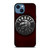 TORONTO RAPTORS RED METAL iPhone 14 Case Cover