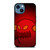 TOY MACHINE SKATEBOARD RED LOGO iPhone 14 Case Cover