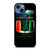 UM MIAMI HURRICANES NFL iPhone 14 Case Cover