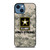 US ARMY ARMY STRONG CAMO iPhone 14 Case Cover