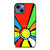 VALENTINO ROSSI VR46 HELMET PATTERN iPhone 14 Case Cover