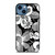 VERA BRADLEY WHITE BLOOMS iPhone 14 Case Cover