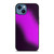 VIOLET HALFTONE PATTERN iPhone 14 Case Cover