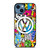 VW STICKER BOMB LOGO iPhone 14 Case Cover