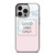 GOOD VIBES ONLY MARBLE iPhone 14 Pro Case Cover
