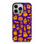 HAPPY HALLOWEEN PURPLE PATTERN iPhone 14 Pro Case Cover