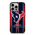 HOUSTON TEXANS STRIPE LOGO iPhone 14 Pro Case Cover